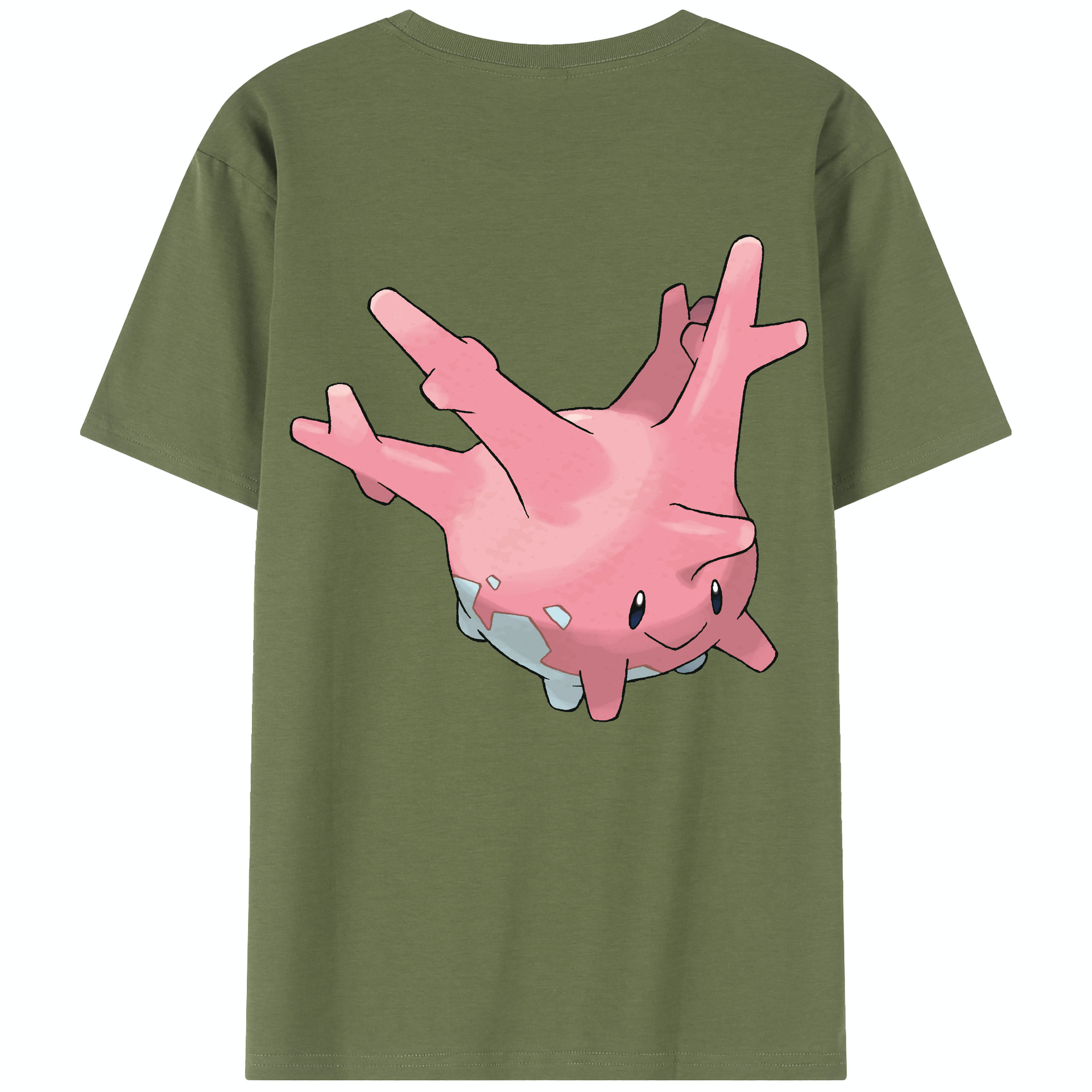 （画像用） ポケットモンスター Pokémon 綿100％半袖Tシャツ（背面プリント）